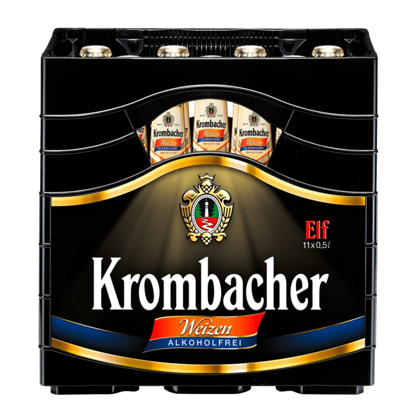 Krombacher Weizen alkoholfrei 11x0,5l